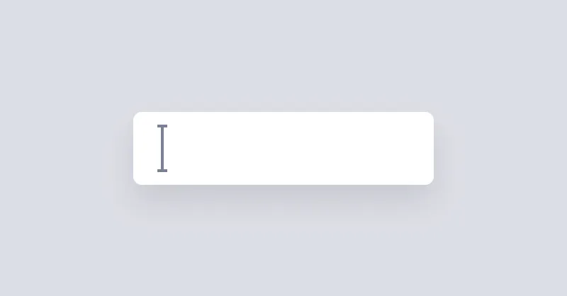 Text Input